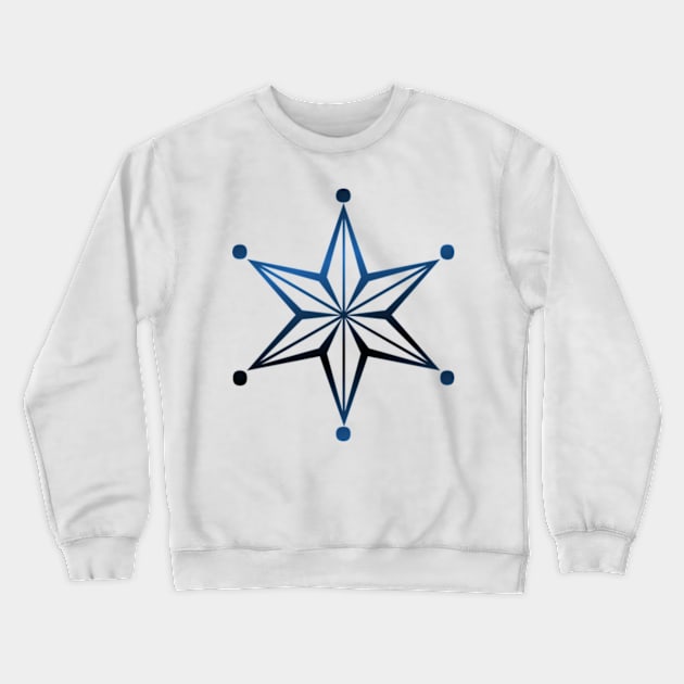 Bright Star Crewneck Sweatshirt by SAMUEL FORMAS